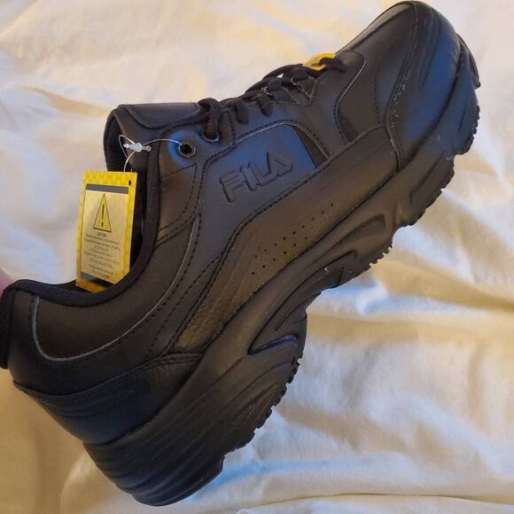 NWT. Amputee. FILA, Black, Mens Size 14 4E. - Picture 9 of 9